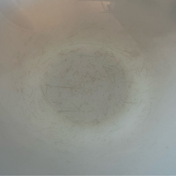 SOLD- Vintage Pyrex 442 Amish  Butterprint Cinderella 1.5 QT White Mixing Bowl - Picture 5 of 16